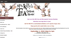 Desktop Screenshot of mrskellystea.com